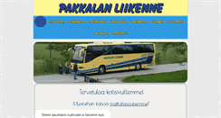 Desktop Screenshot of pakkalanliikenne.com